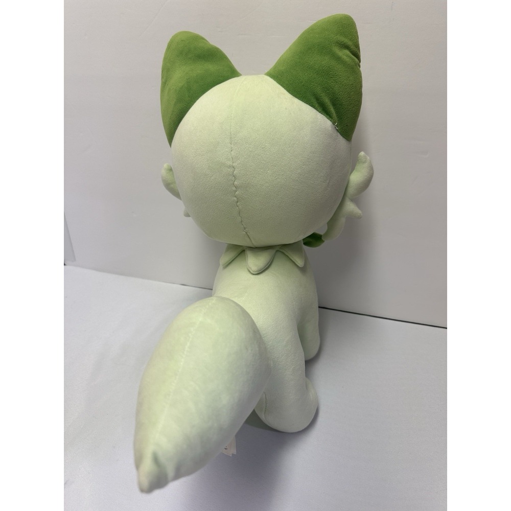 Build-A-Bear Pokemon Sprigatito Green Cat Rare Plush Collectible BAB - Picture 4 of 6